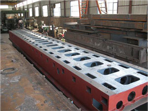 貴州對接床身鑄件